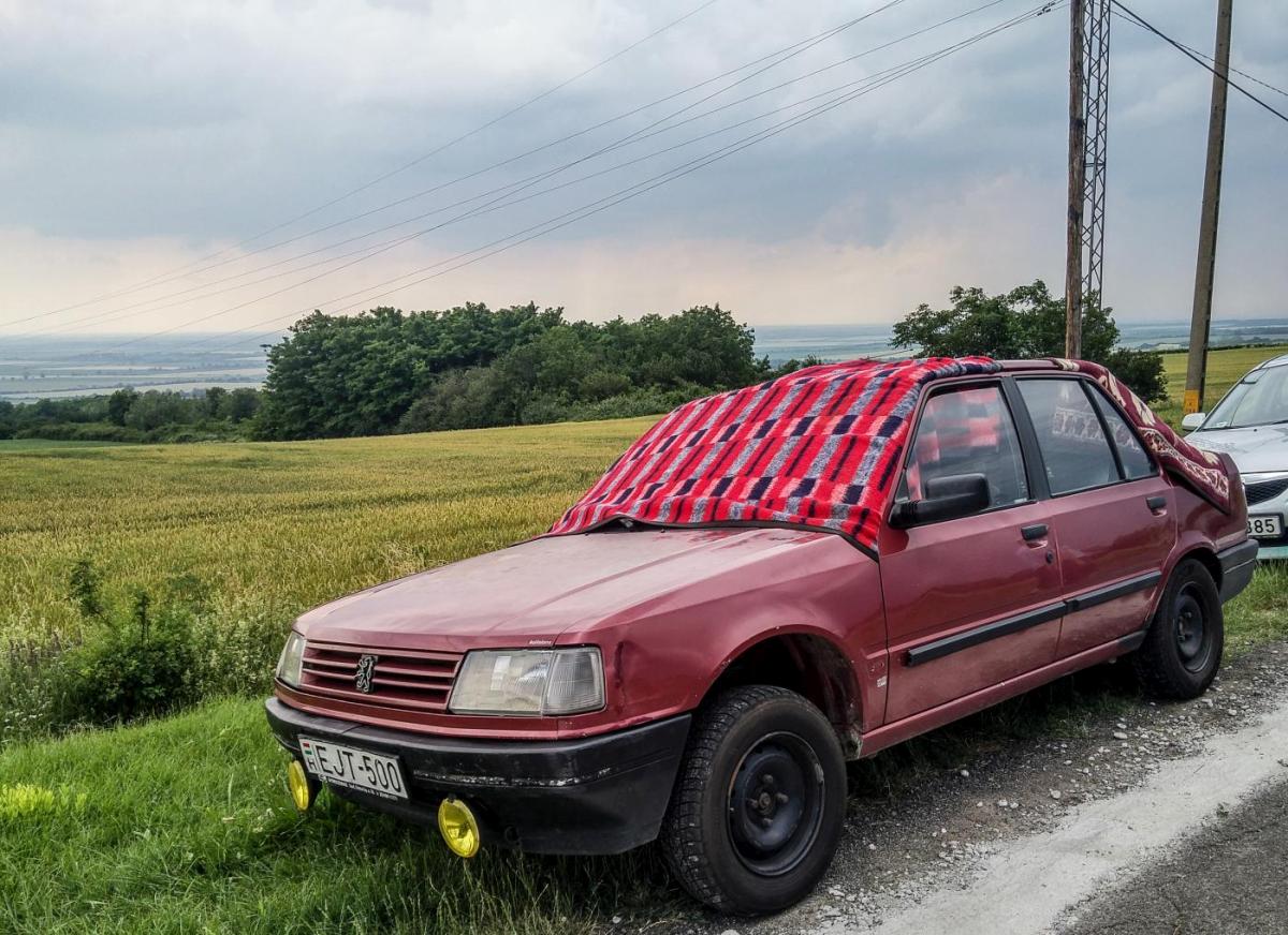 Peugeot 309. Foto: Juni 2019, Pecs (HU).