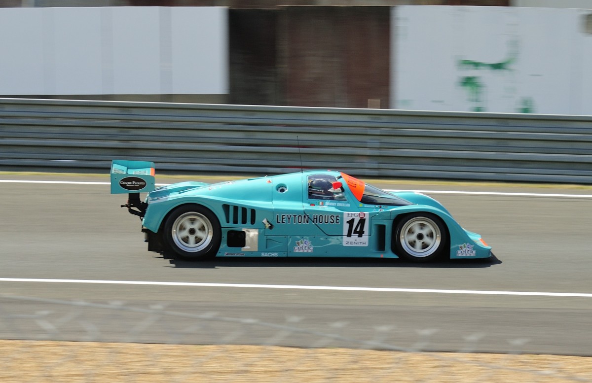 PORSCHE 962 von 1988, beim Training zum Support Race der 24h Le Mans 2014