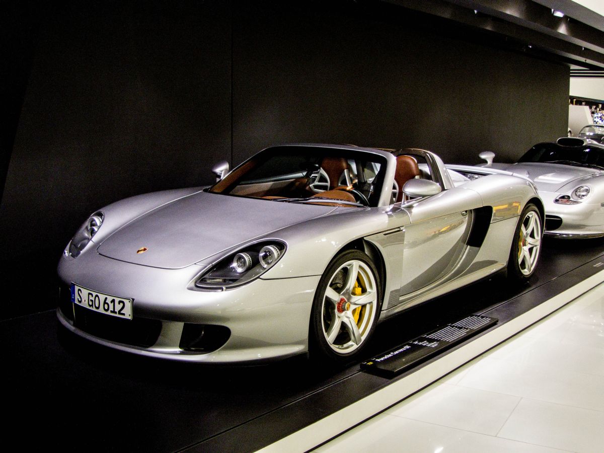 Porsche Carrera GT. Foto: Porsche Museum am 30.11.2012.