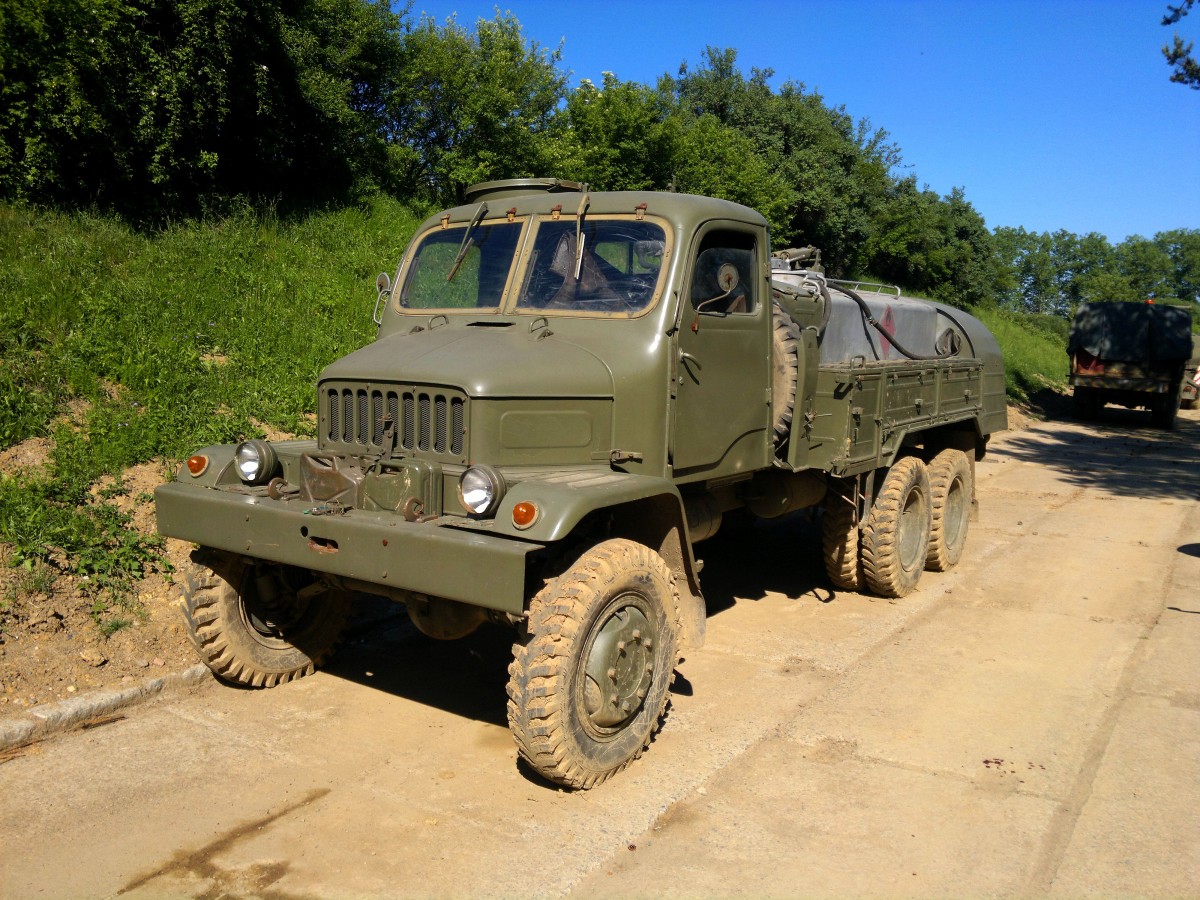 Praga V3S C Zisterne in Military Museum Rokycany am 5.6. 2015.