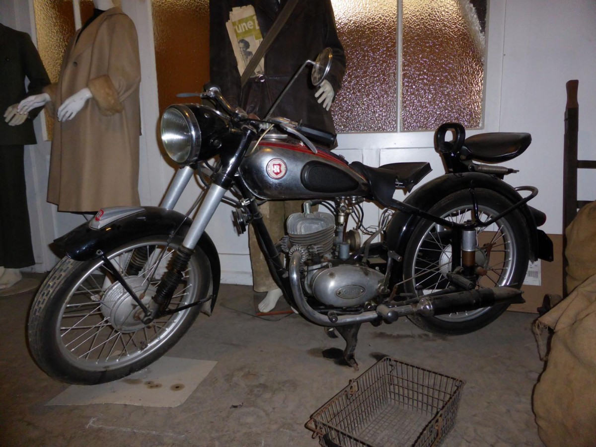 Rabeneick Motorrad (Baujahr 1952) im Freilichtmuseum Roscheider Hof am 12.08.2015