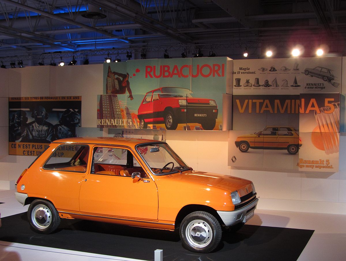 Renault 5. Automobile und Advertising Ausstellung am 11.10.2012.