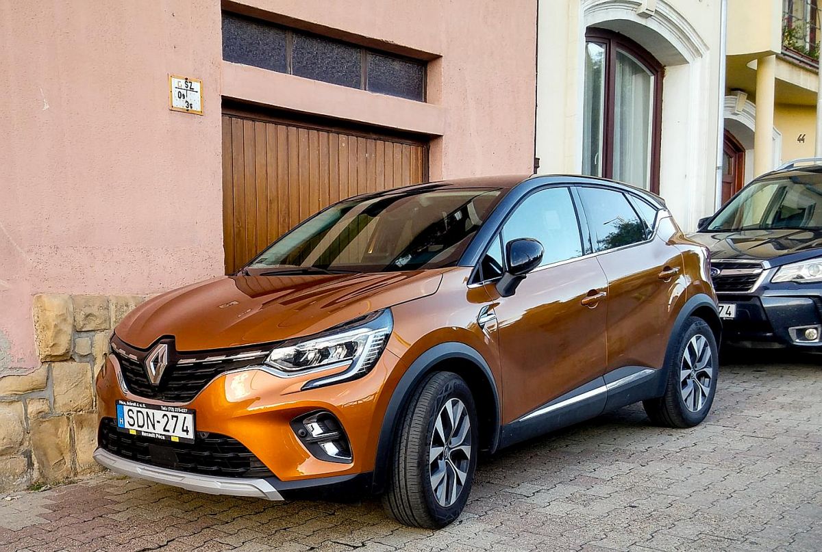 Renault Captur der zweiten Generation. Foto: September 2020.