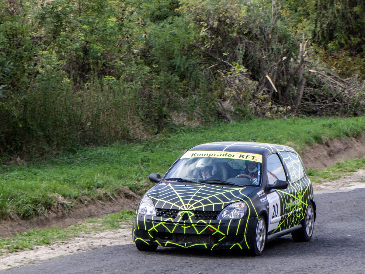 Renault Clio, gesehen auf dem Rallye Sprint am 22.09.2013.