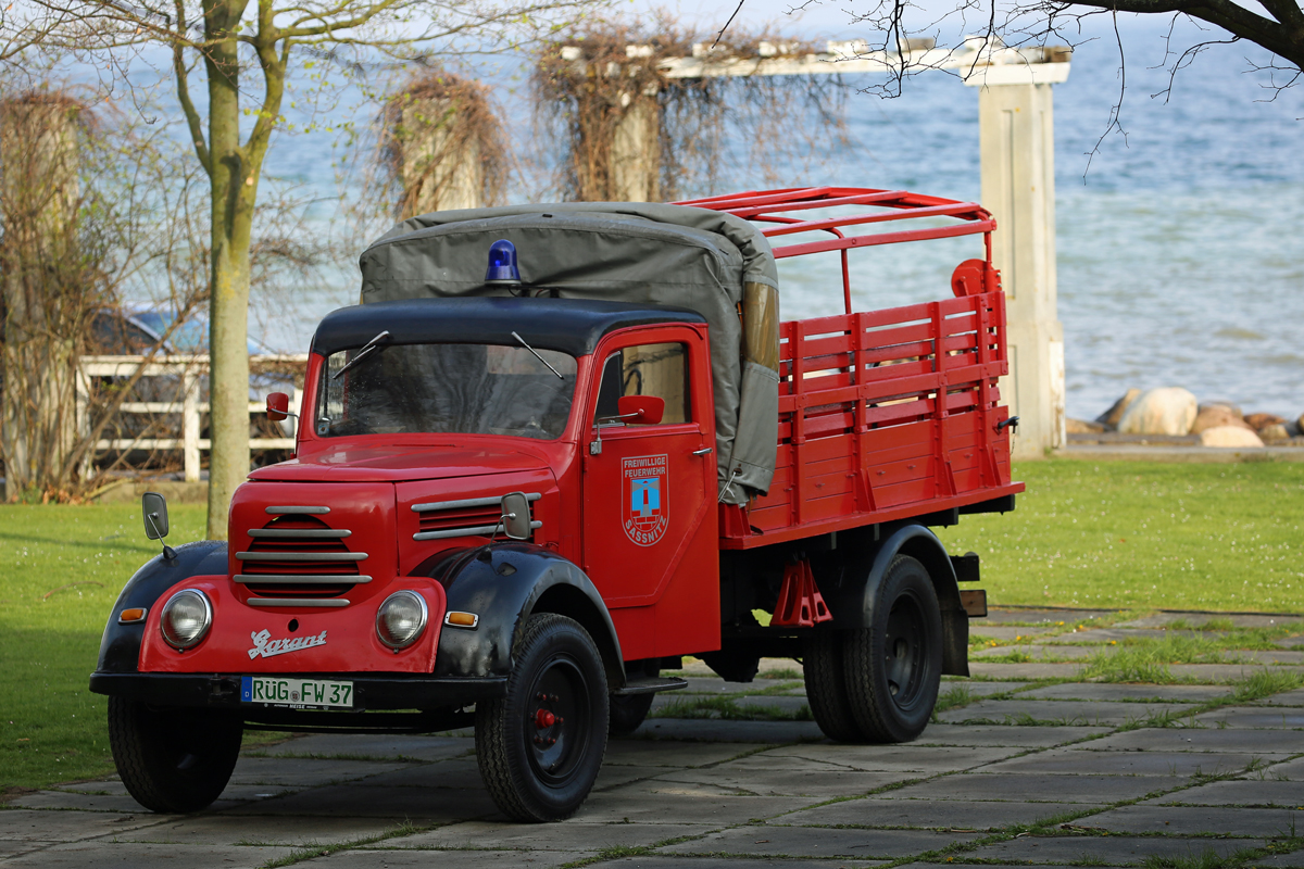 Robur Garant K-30 Traditionsfahrzeug der Freiwilligen Feuerwehr Sassnitz. - 30.04.2018