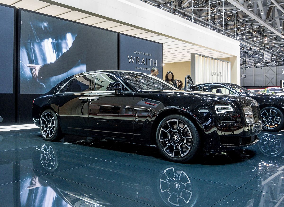 Rolls-Royce Ghost  Black Badge . Foto: Autosalon Genf 2016.