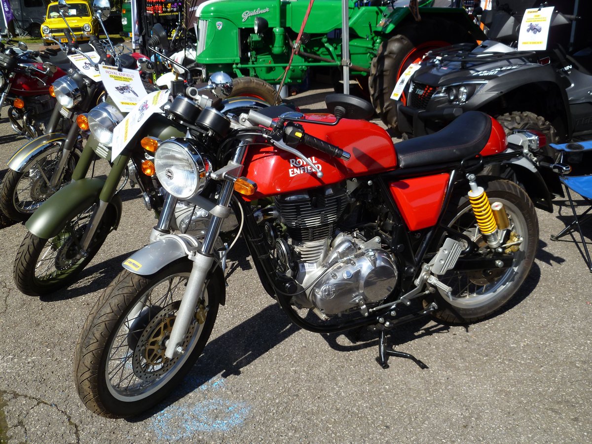 Royal Enfield Continental GT, Vintage Cars & Bikes in Steinfort am 06.08.2016
