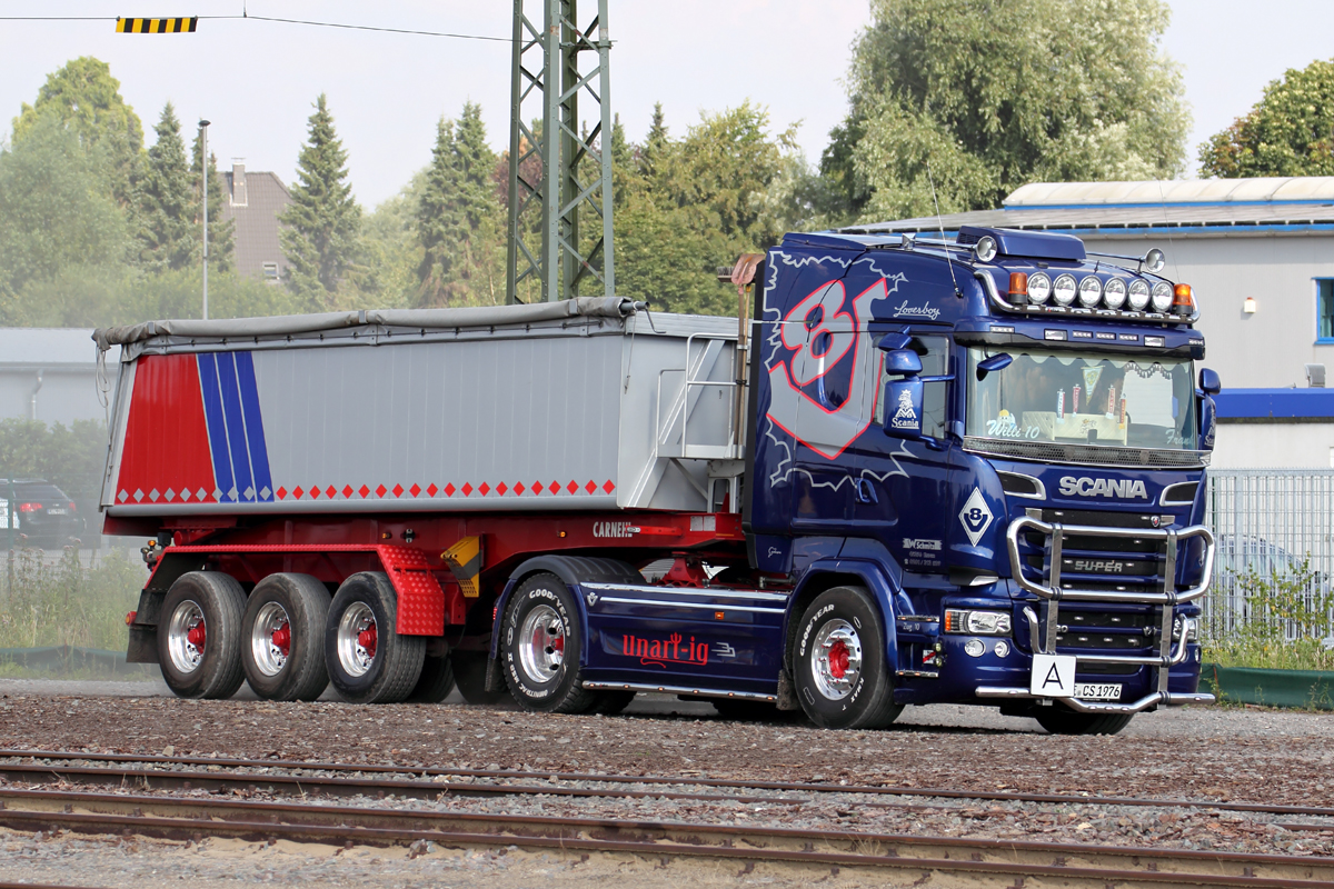 Scania LKW in Haltern am See 18.7.2016