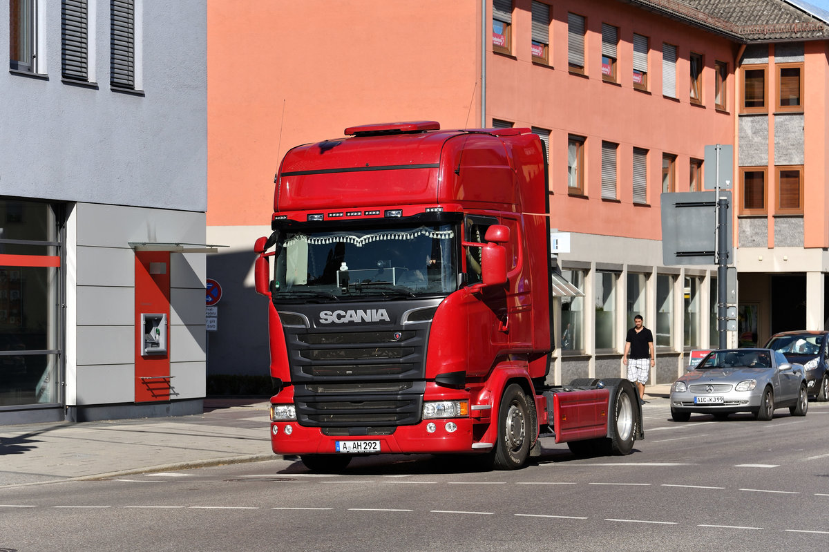 Scania R 410, Bauernstr., 86368 Gersthofen, 05.08.2017