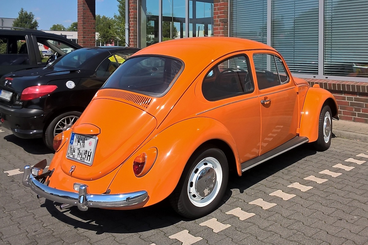 Sehr gut erhaltener VW Käfer in Tönisvorst, 21.7.17