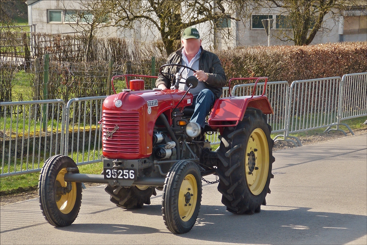 Steyr 84 kommt am 26.03.2017 zum Bauerntag in Brachtenbach ein.