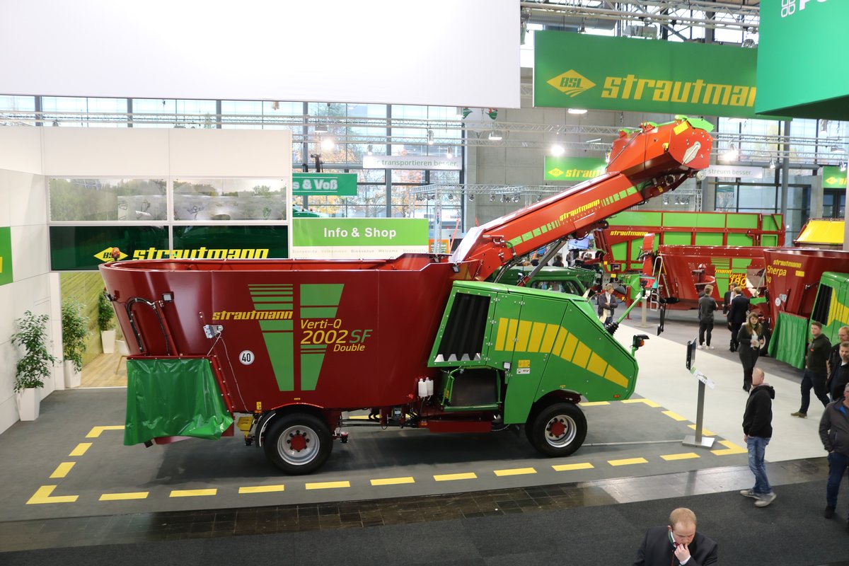 Strautmann Verti Futtermischwagen am 16.11.19 auf der Agritechnica in Hannover