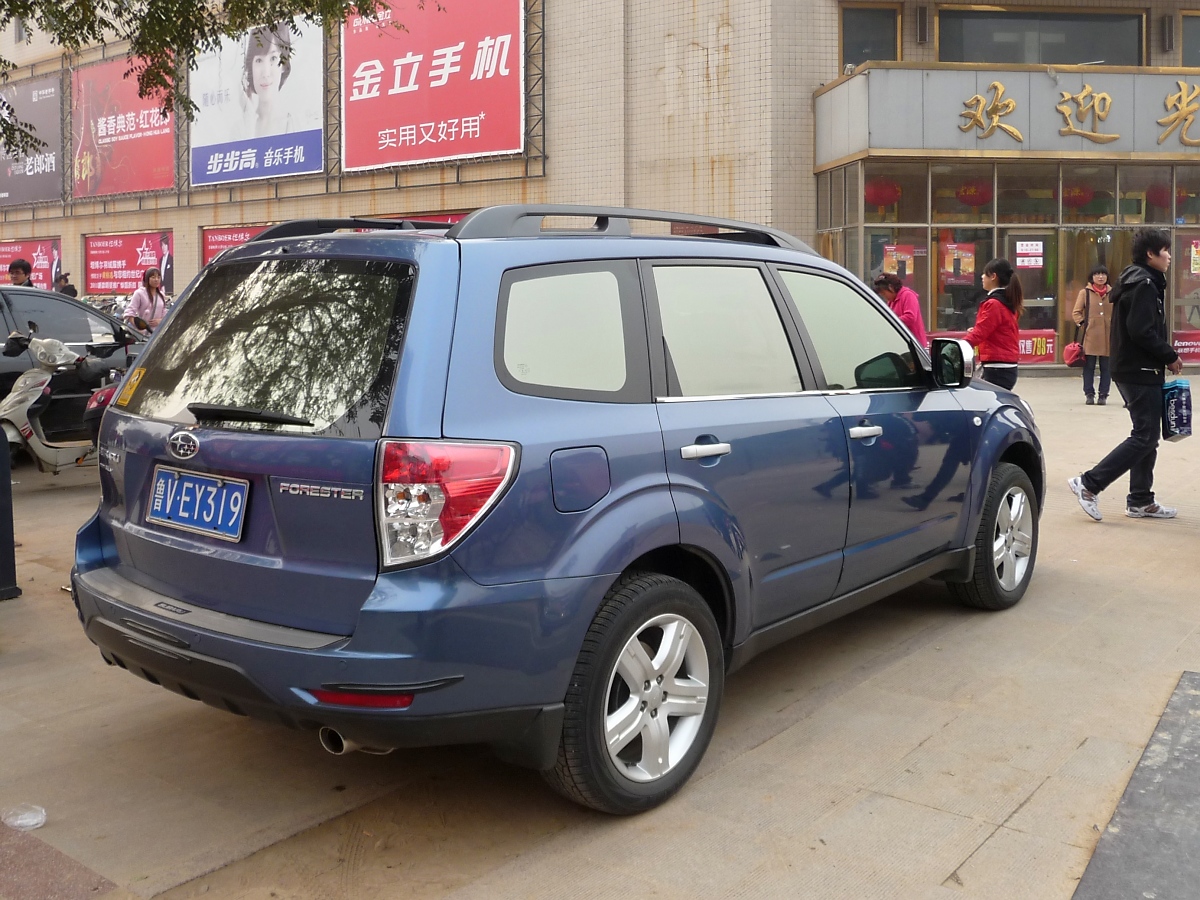 Subaru Forester in Shouguang, 26.11.11
