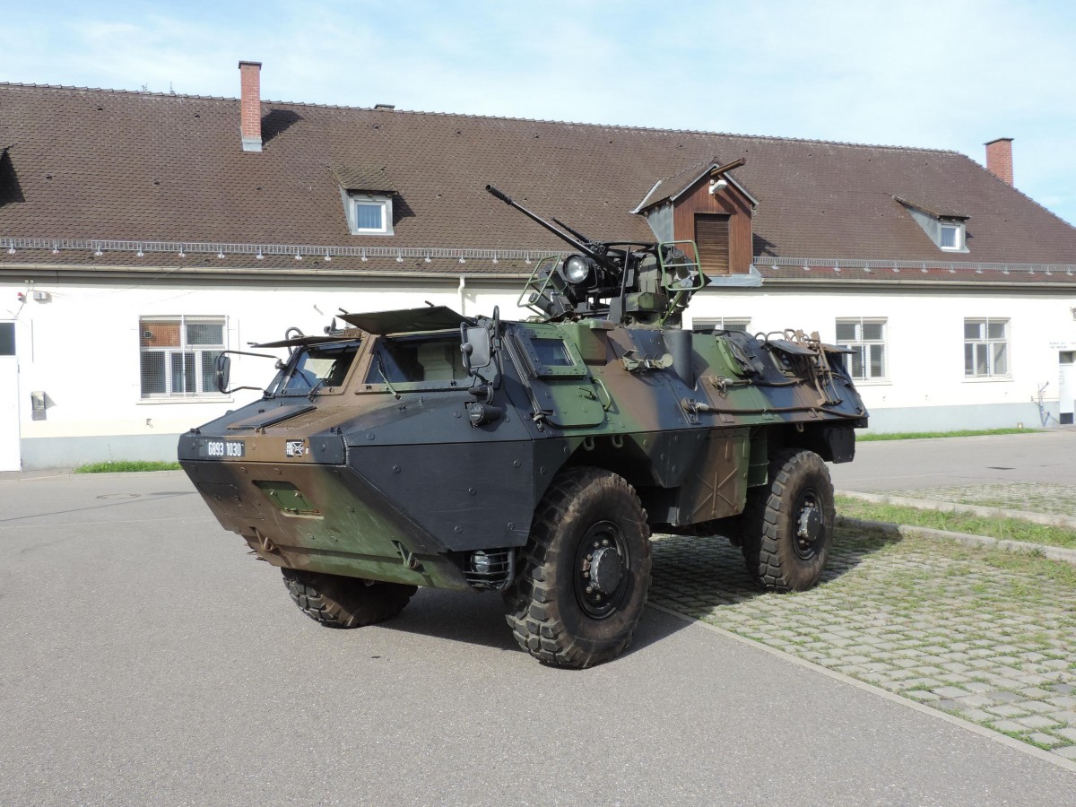 VAB Kampfwagen in Donaueschingen, Tag der offene Tür 22/09/2013.