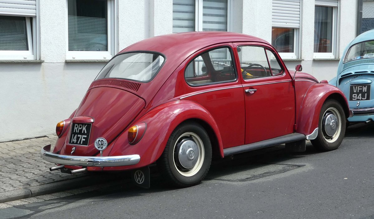 =VW Käfer, Bj. 1967, abgestellt im Juni 2019 in Bad Camberg