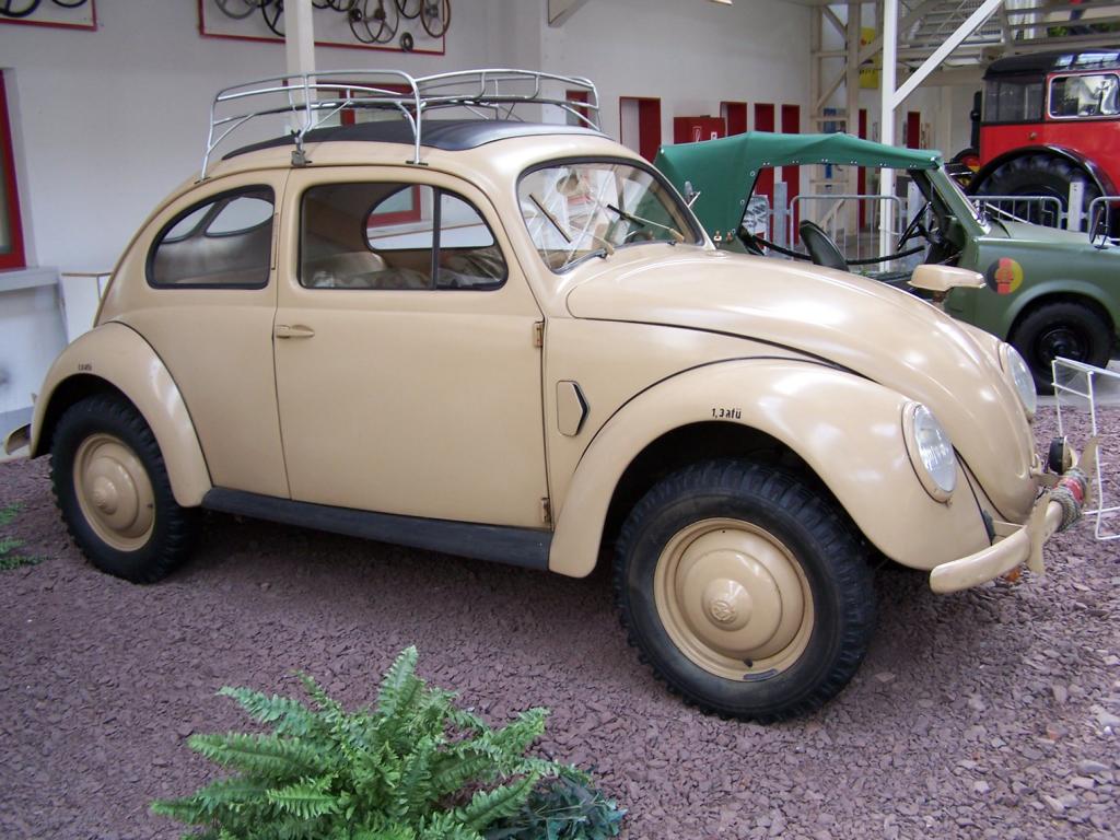 VW Käfer Typ 82 E im Technikmuseum Speyer, 31.10.2005