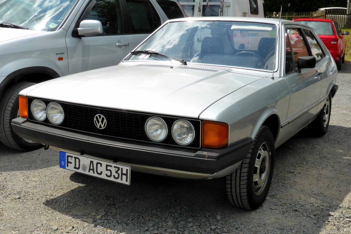 VW Scirocco, gesehen bei den Fladungen Classics 2014