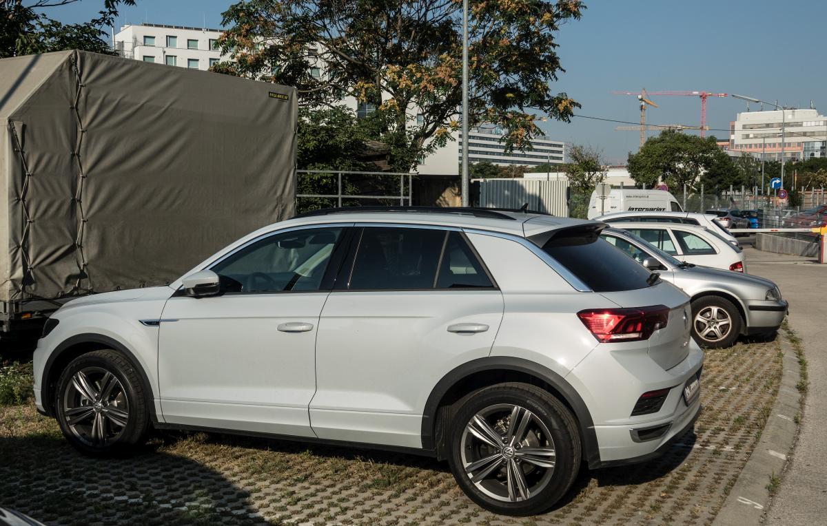 VW T-Roc, gesehen in Wien am 22.08.2018