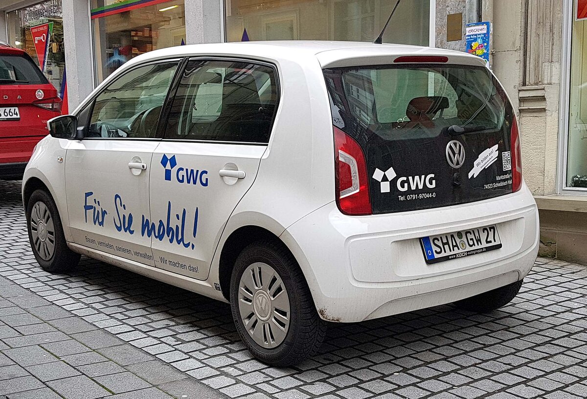 =VW UP der Firma GWG, 12-2023