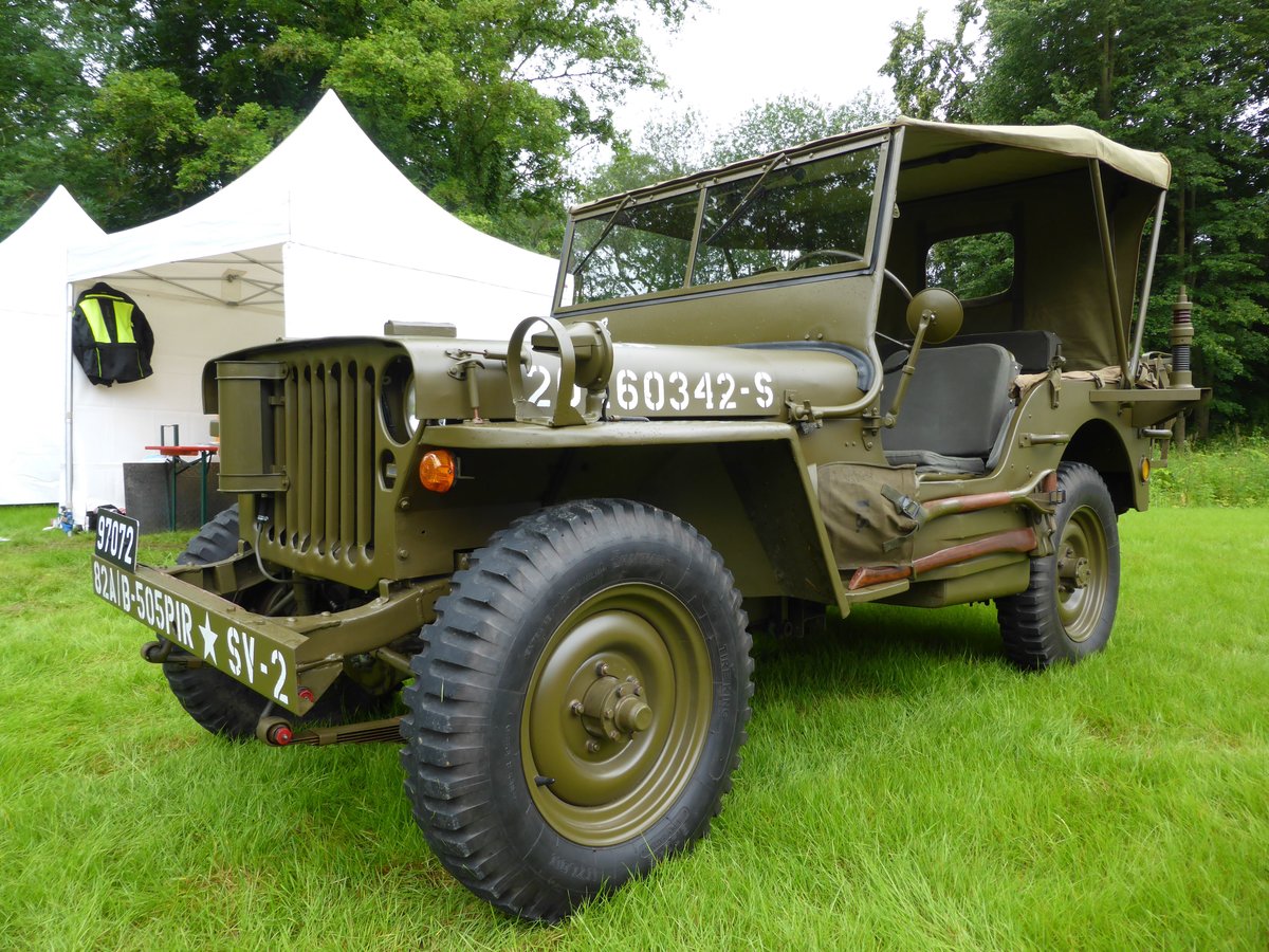 Willy`s Jeep bei den Luxembourg Classic Days 2016 in Mondorf