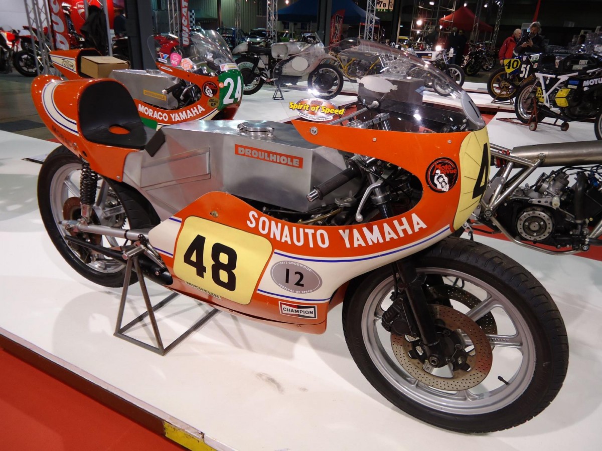 Yamaha-Moraco Droulhiole 350 auf der International Motor Show in Luxembourg, 20.11.2015
