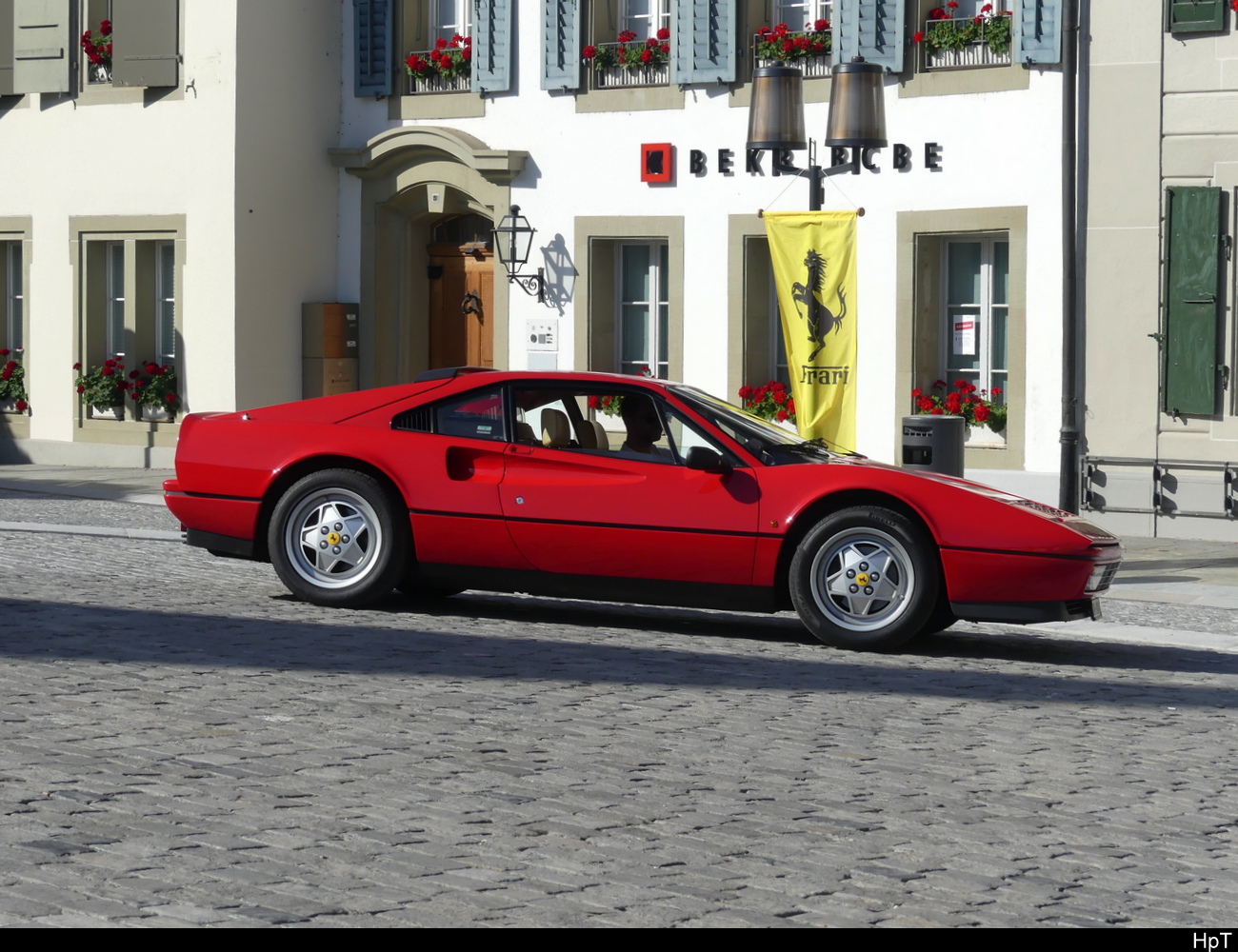 Ferrari 308 GTB am Ferrari-Treffen 2023 in Aarberg am 2023.08.20