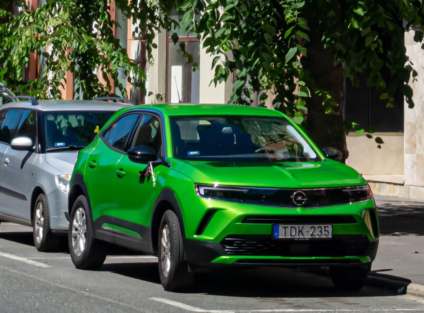 Opel Mokka X in Matcha Green. Foto: 07.2022.