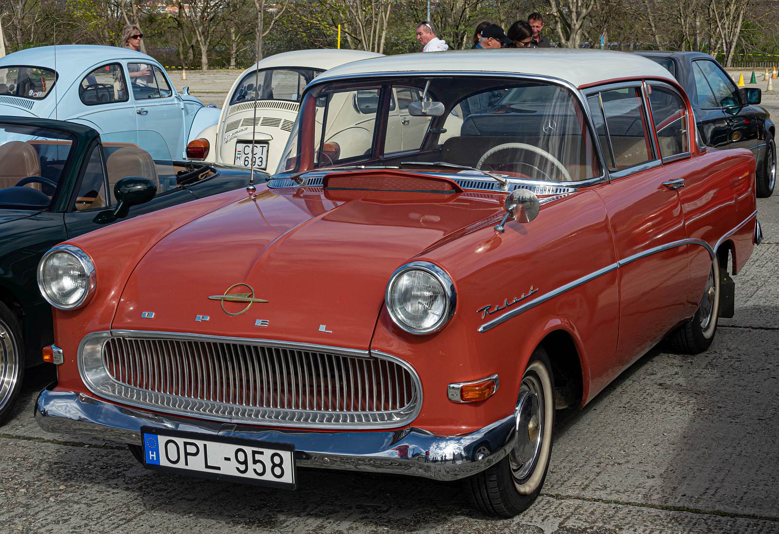 Opel Rekord P1, Baujahr 1958. Foto: März, 2024.