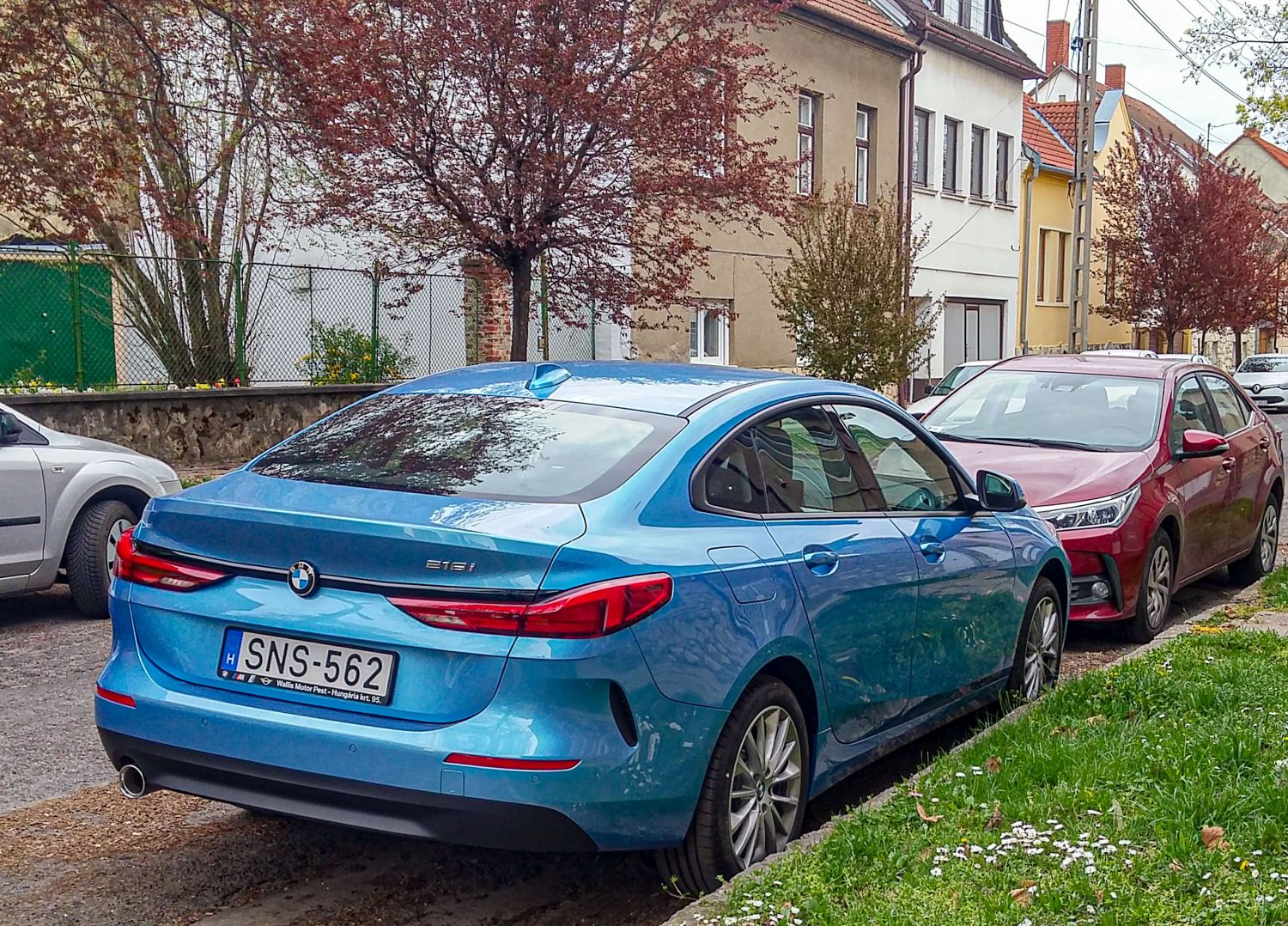 Rückansicht: BMW 2 Gran Coupé Snapper Rocks Blue. Foto: 04.2021.