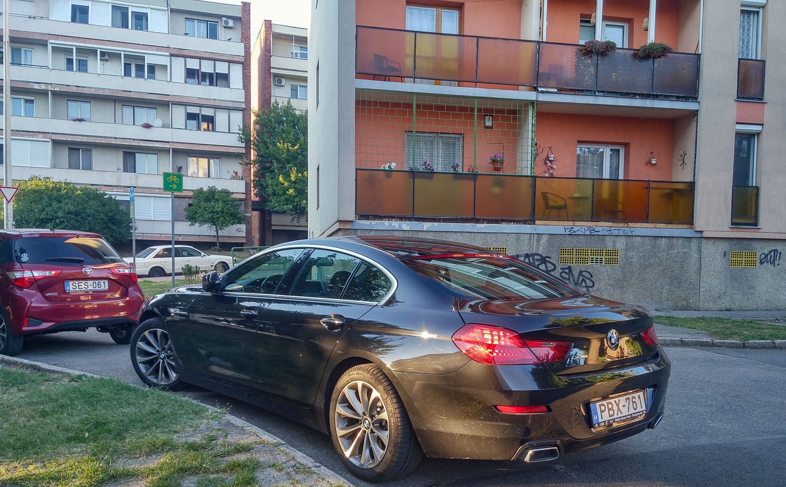 Rückansicht: BMW 6 Gran Coupé Foto: 09.2021