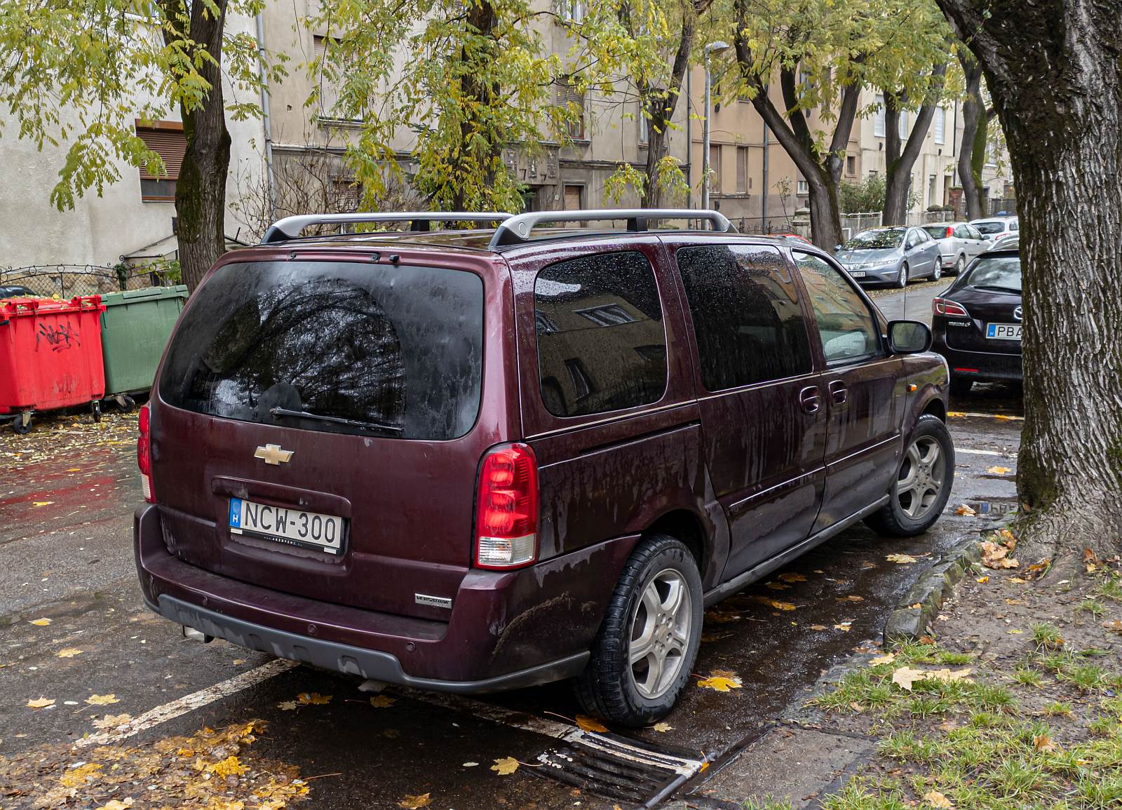 Rückansicht: Chevrolet Uplander, so wie er zwischen 2004 und 2008 gebaut wurde. Foto: 12.2022.