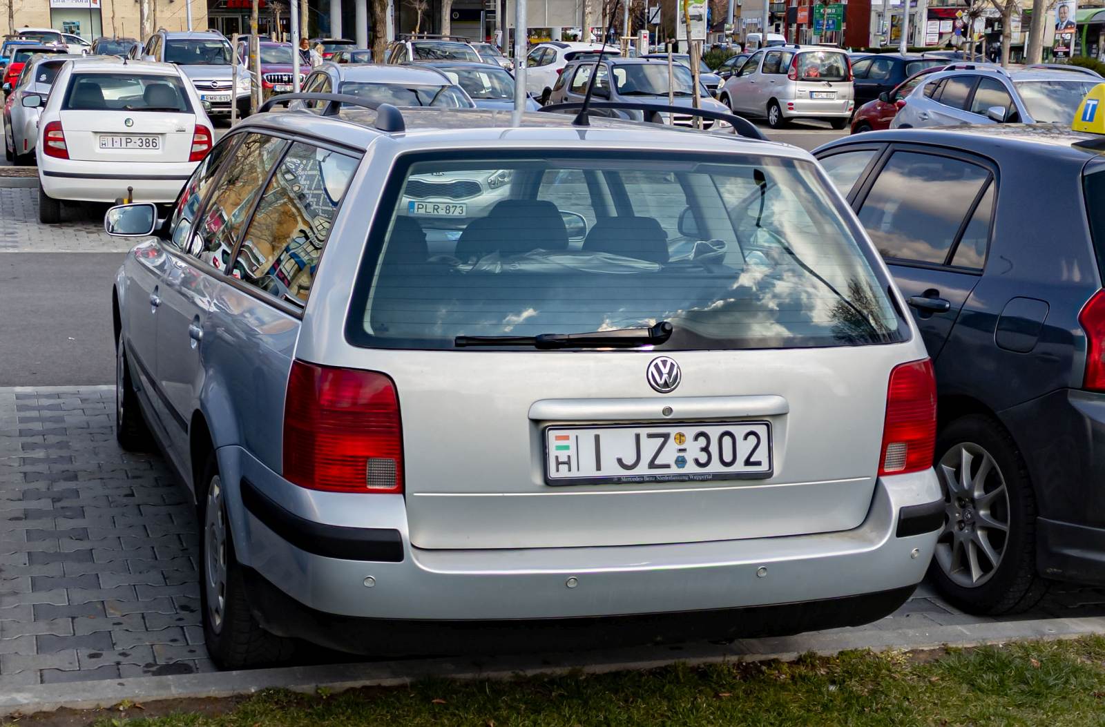 Rückansicht: VW Passat B5 Variant. FOto: 04.2022.
