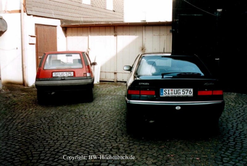 Citren Xantia X1 1,8 16V, Siegen Mai 2003