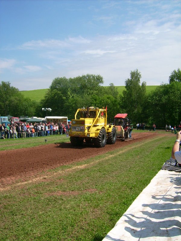 Der K700A beim Russen-Traktorpulling in Oberlungwitz 2009