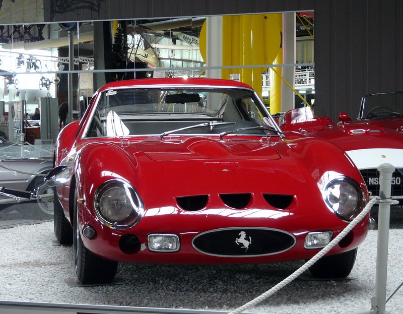 Ferrari 250 GTO, BJ 1963, 112 Zyl., 3000 ccm, 290 PS im Auto & Technik Museum Sinsheim. 01.05.08