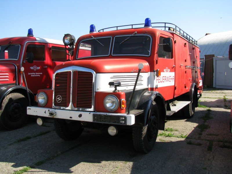 Feuerwehrfahrzeug S 4000, Beuster 27.07.2008
