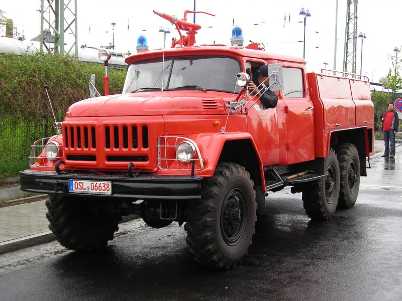 Feuerwehrfahrzeuge in Lbbenau