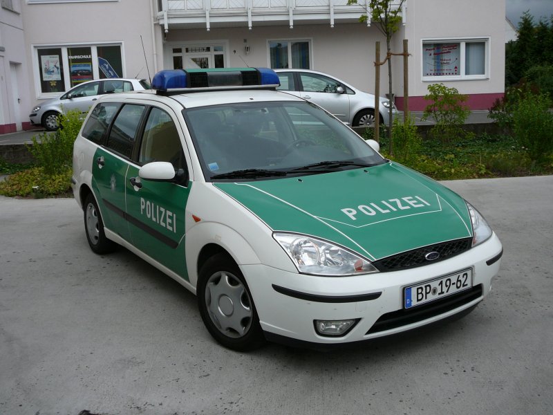 Ford Focus der Bundespolizei am 07.07.08 in 36088 Hnfeld