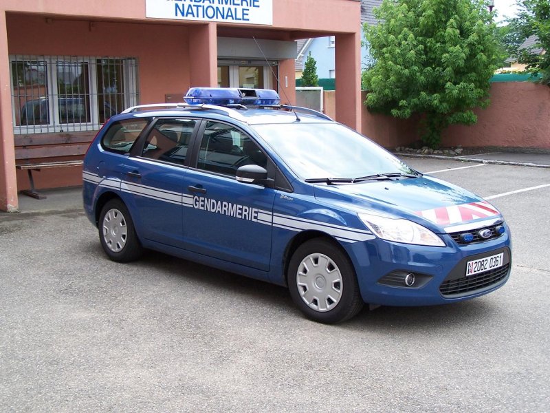 Ford Focus der Gendarmerie am 22/06/08.