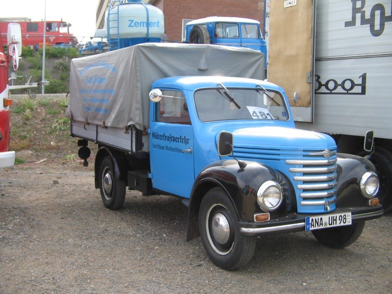 Framo mit Plane, 05.05.07 Fahrzeugbilder.de