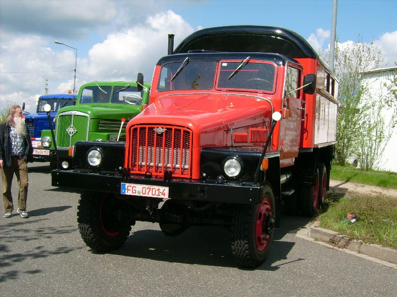 G5 Werkstattwagen beim Oldtimertreffen am Nutzfahrzeugmuseum Hartmannsdorf