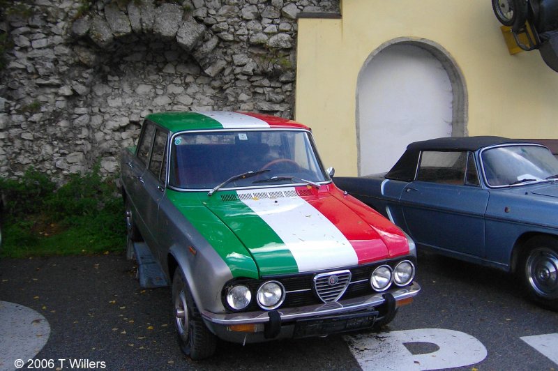 In Schanitz/sterreich stand dieser Alfa-Romeo