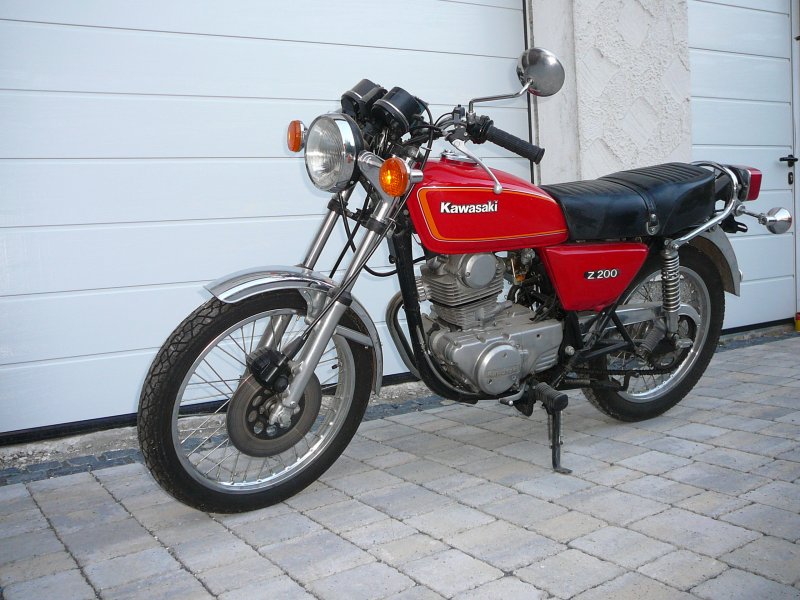 Kawasaki Z 200 Baujahr 1980