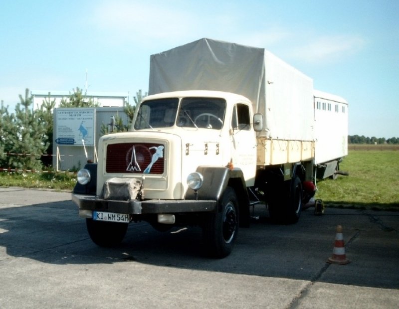 Lastkraftwagen  Magirus Deutz  - Prische; Lrz 04.08.2007