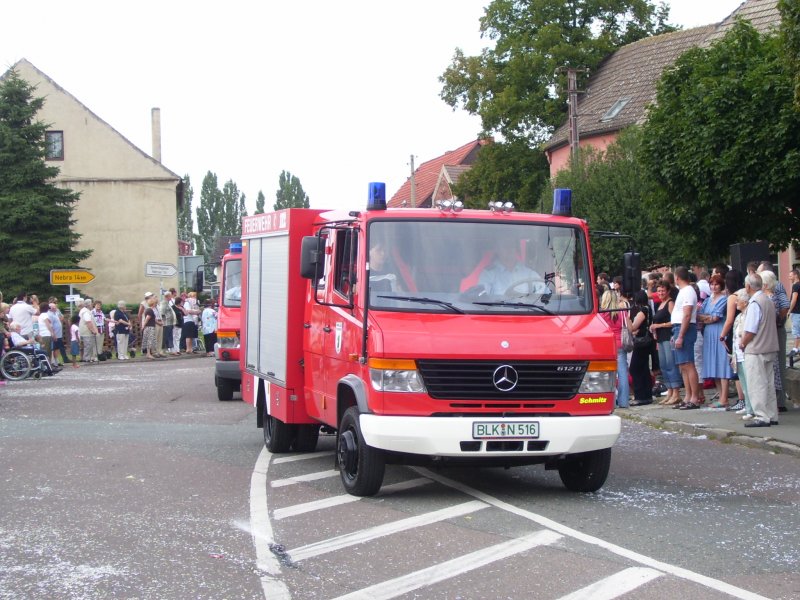 Mercedes-Benz 612D Feuerwehr Lschfahrzeug; 19.08.2007