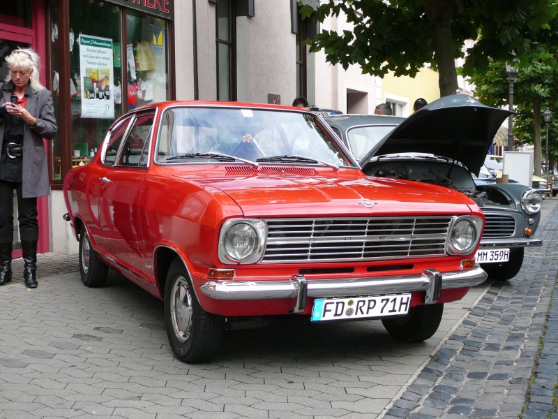 Opel Kadett B ausgestellt am 24.08.08 in 36088 Hünfeld anl. der 5. Old- und Youngtimerausstellung