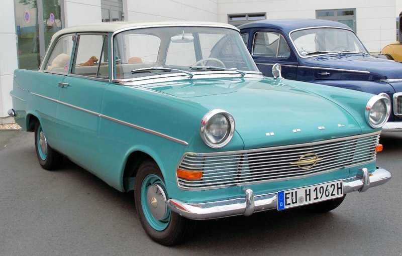 Opel Rekord, wahrscheinlich 1962 in Euskirchen - 21.09.2008