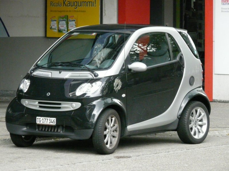 Smart  TG 177346 in St.Gallen am 21.06.2009