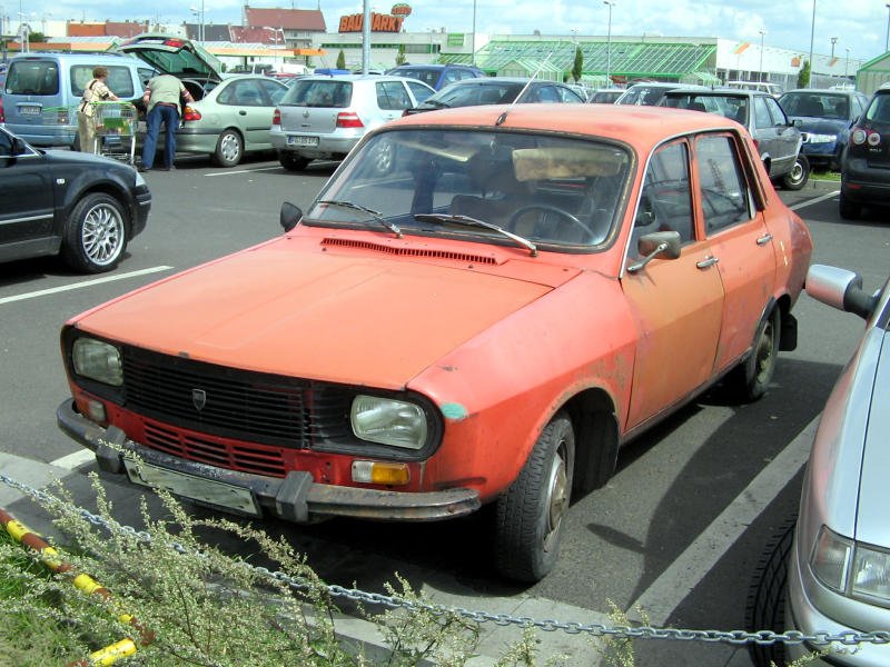 Dacia 1300 in Chomutov da werden Kinheitserinnerungen wach nur war unser 