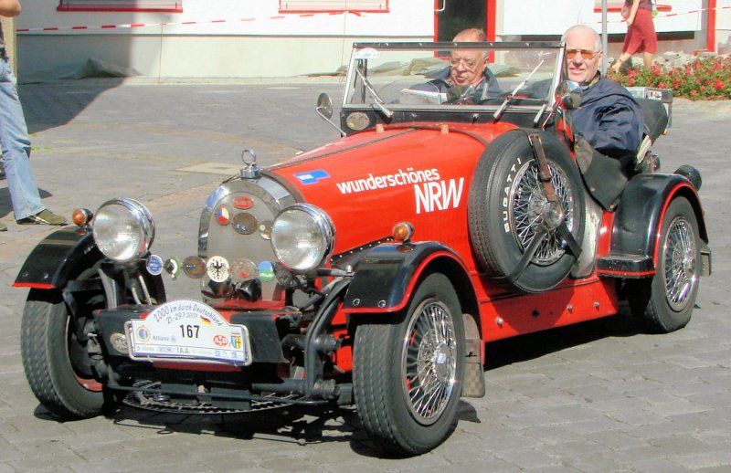 Bugatti Oldtimer aus der Fernsehreihe Wundersch nes NRW am 22072007 